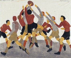 Ethel_Spowers_-_Football,_1936